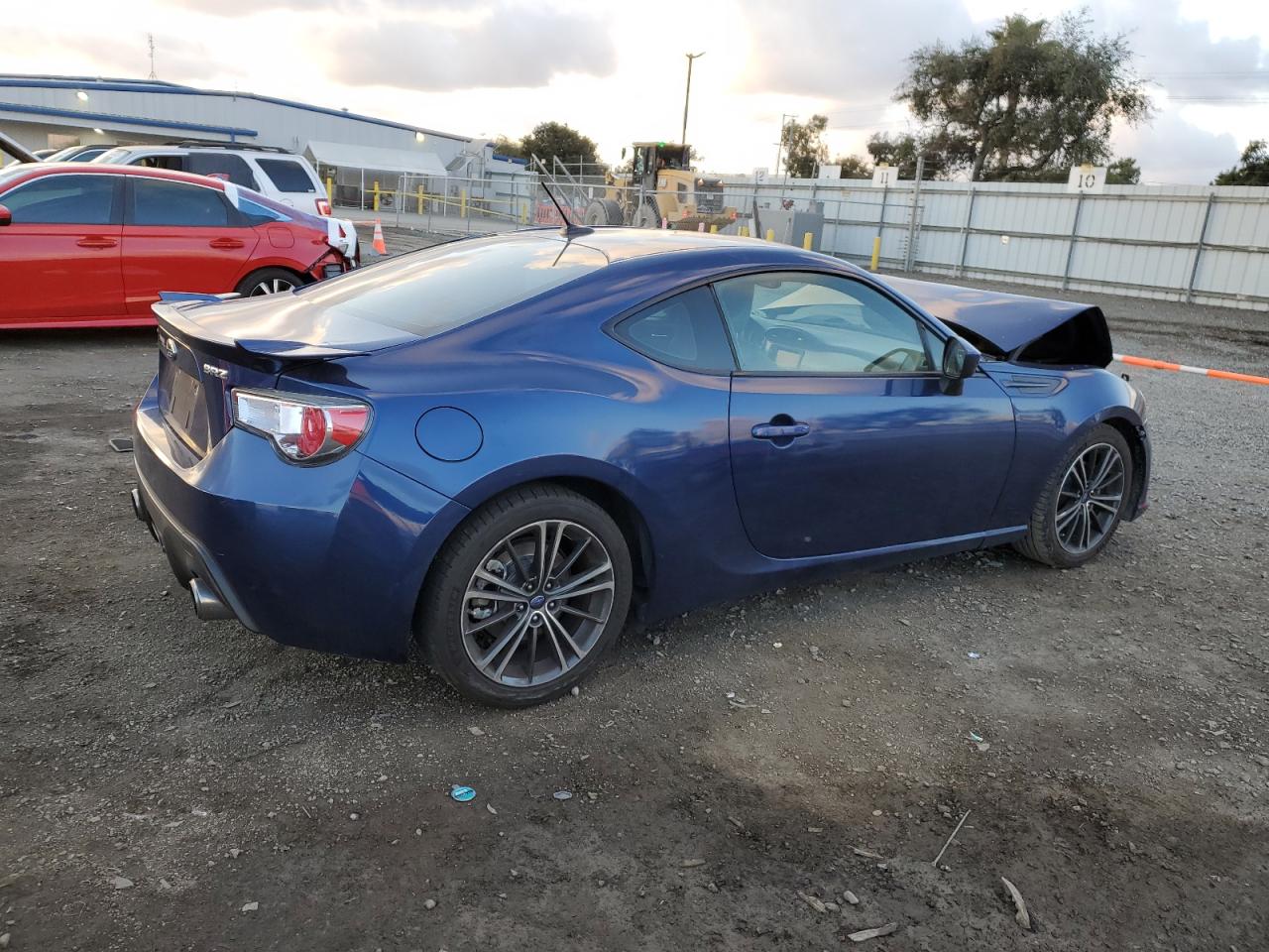2013 Subaru BRZ VIN JF1ZCAC19D2607717 Copart auction photo, front end damage thumbnail 3