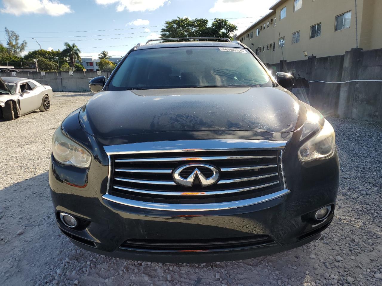 2014 Infiniti QX60 VIN 5N1AL0MNXEC530625 Copart auction photo, side damage thumbnail 5