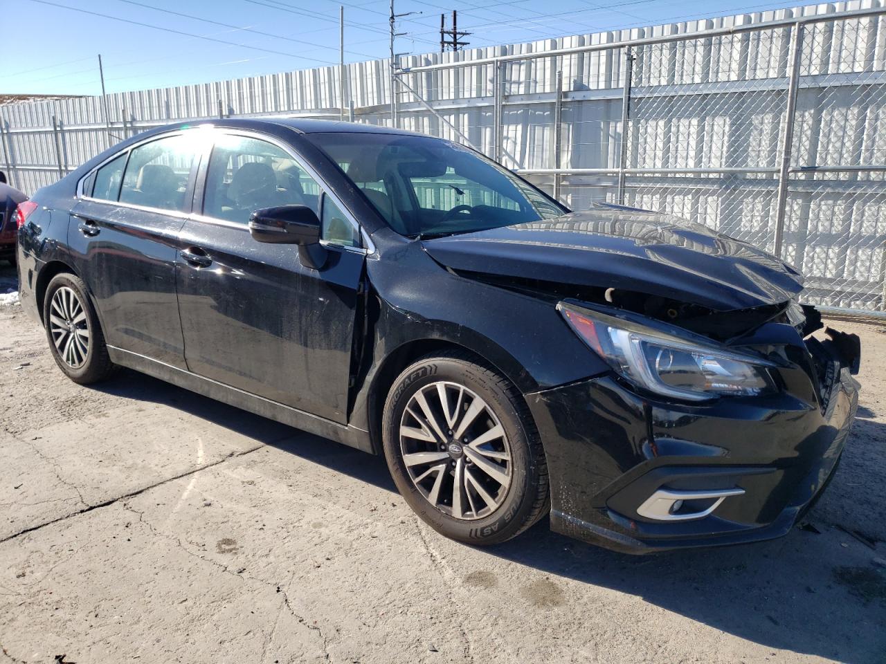 2018 Subaru Legacy VIN 4S3BNAF60J3044513 Copart auction photo, rear end / hail damage thumbnail 4
