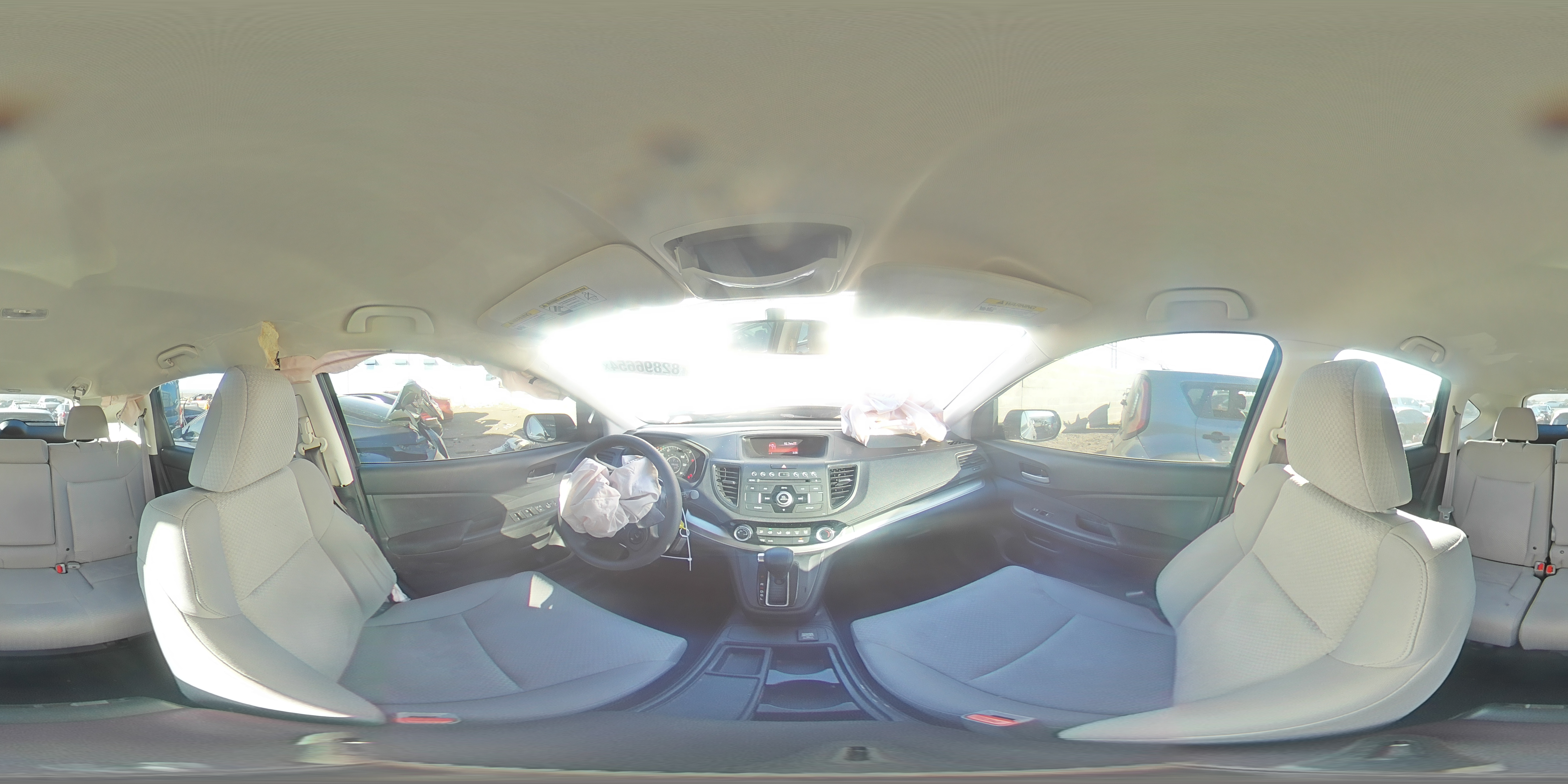 2016 Honda CR-V VIN 2HKRM4H30GH644306 Copart auction photo, front end damage thumbnail 14