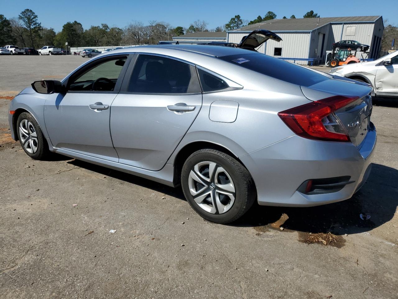 2018 Honda Civic VIN 19XFC2F58JE028654 Copart auction photo, rear end damage thumbnail 2