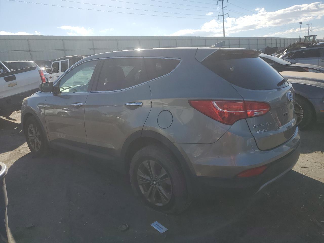2014 Hyundai Santa Fe VIN 5XYZTDLB5EG159312 Copart auction photo, minor dent/scratches / vandalism damage thumbnail 2
