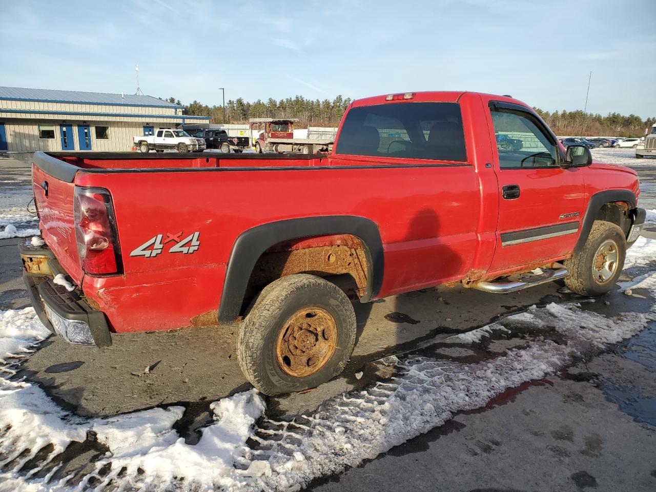 2006 Chevrolet Silverado VIN 1GCHK24U96E111387 Copart auction photo, mechanical / minor dent/scratches damage thumbnail 3