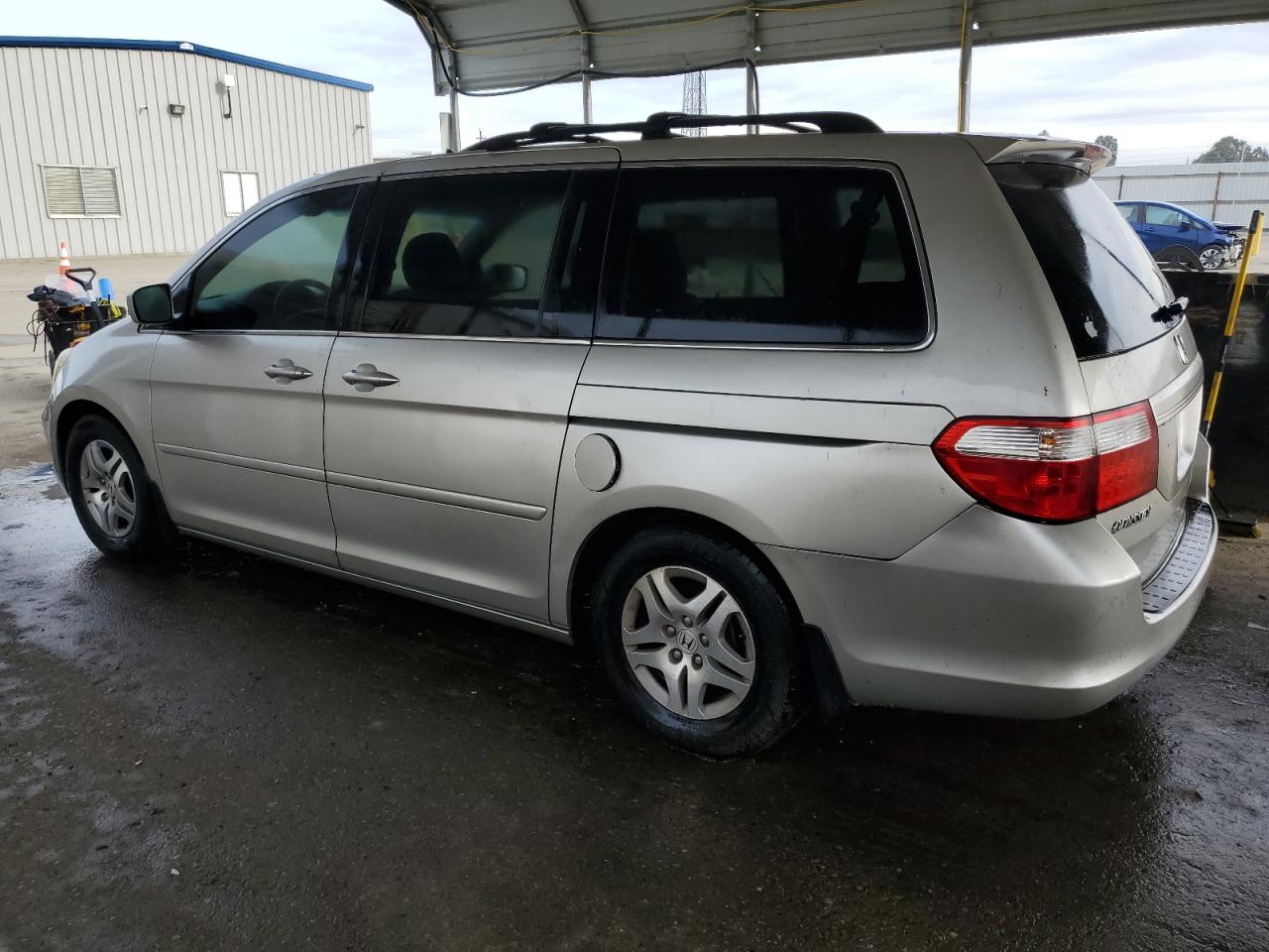 2007 Honda Odyssey VIN 5FNRL38737B446527 Copart auction photo, front end damage thumbnail 2