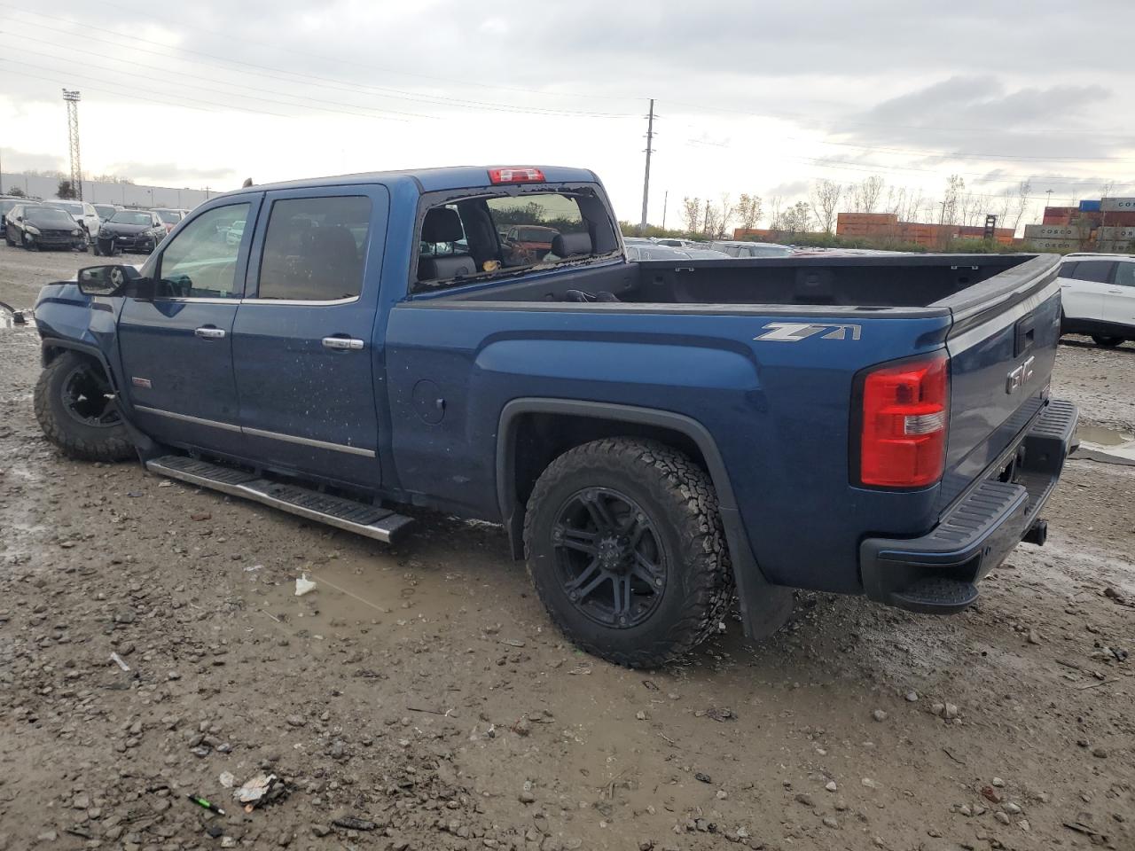 2015 GMC Sierra VIN 3GTU2UEHXFG427787 Copart auction photo, front end damage thumbnail 2