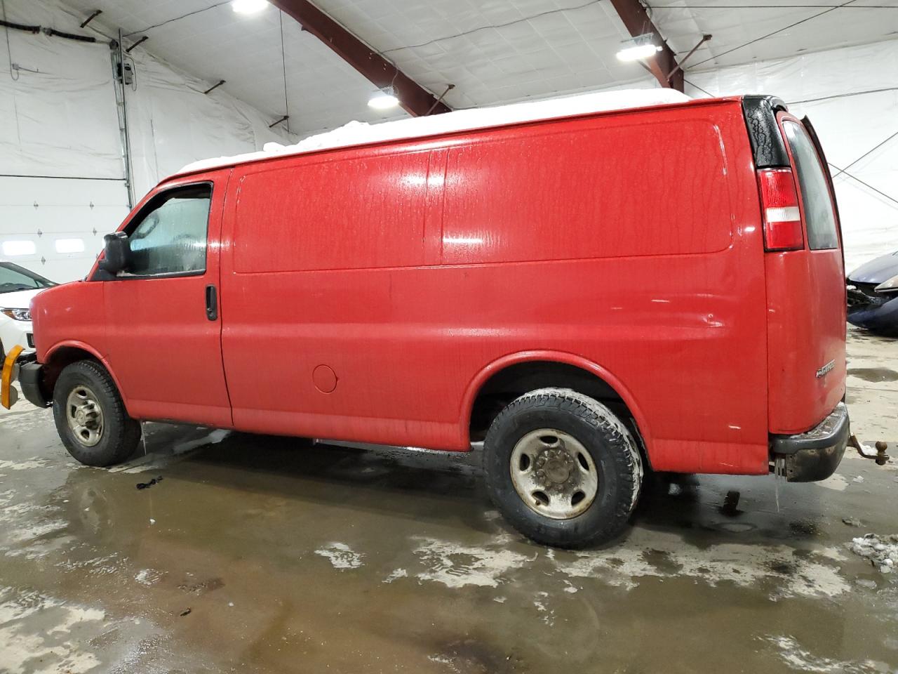 2017 Chevrolet Express VIN 1GCWGAFF1H1339699 Copart auction photo, front end damage thumbnail 2