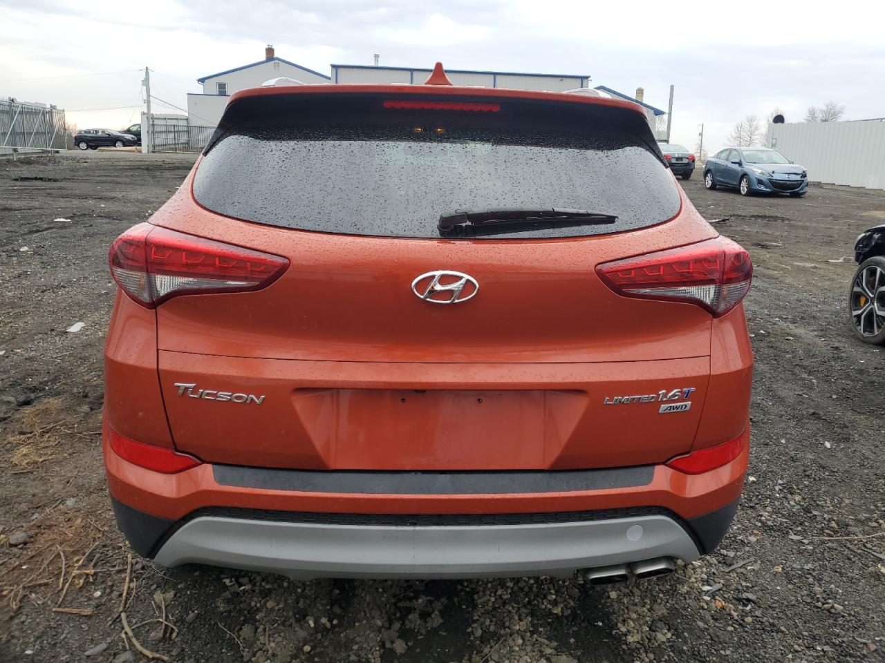2017 Hyundai Tucson VIN KM8J3CA21HU308856 Copart auction photo, side / front end damage thumbnail 6