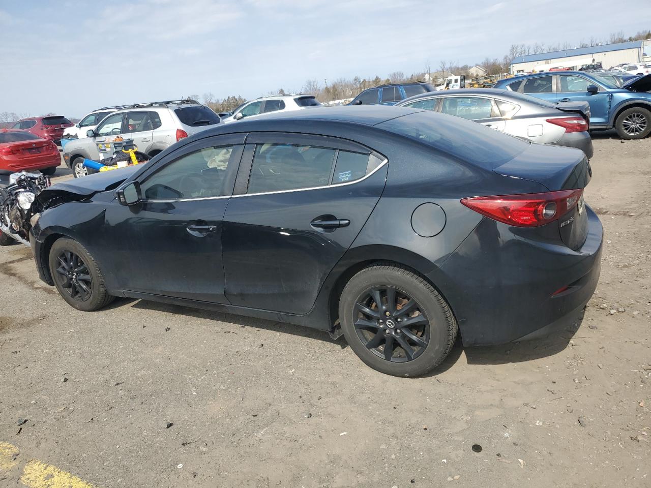 2016 Mazda 3 VIN JM1BM1U76G1326206 Copart auction photo, front end damage thumbnail 2