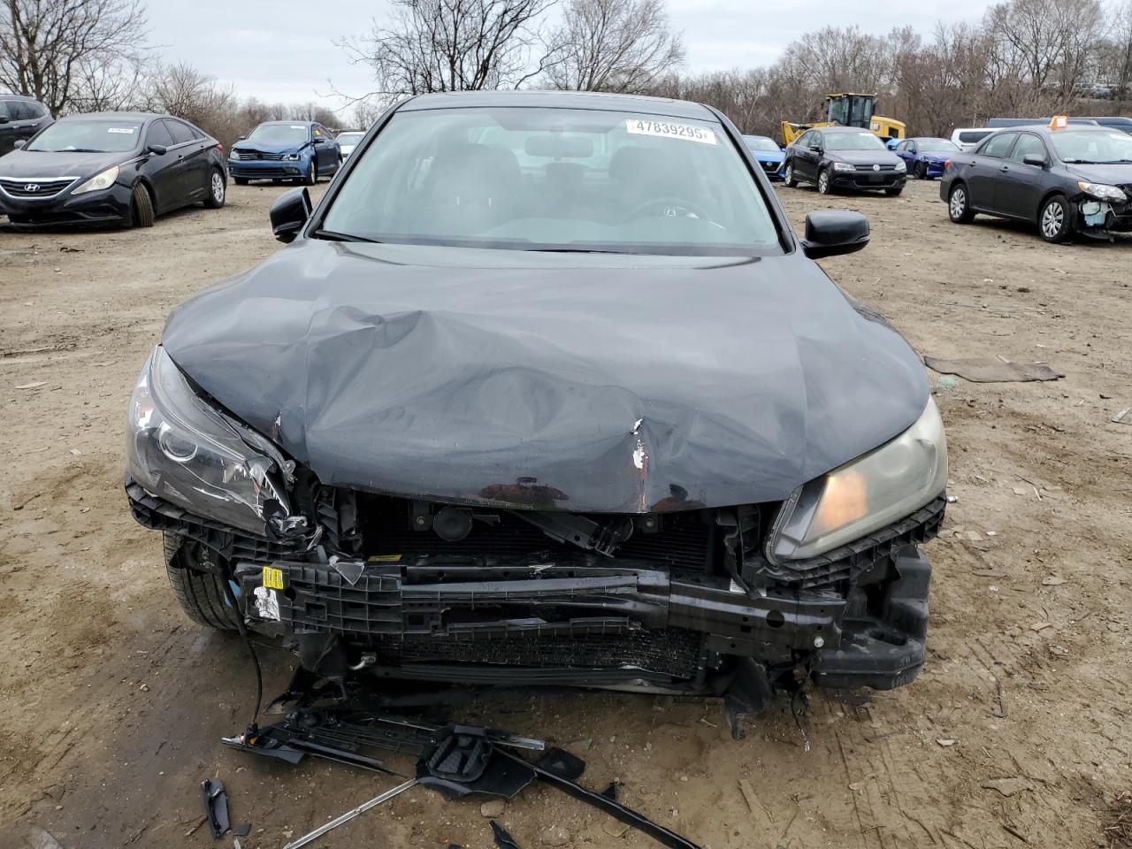 2014 Honda Accord VIN 1HGCR2F73EA308673 Copart auction photo, front end / minor dent/scratches damage thumbnail 5