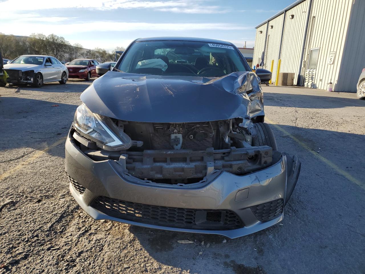 2019 Nissan Sentra VIN 3N1AB7AP5KY378569 Copart auction photo, front end damage thumbnail 5