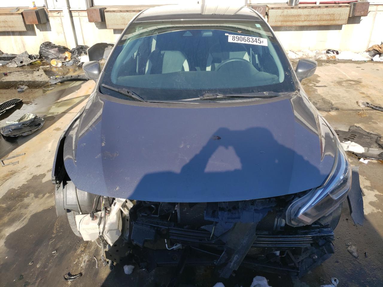 2021 Nissan Versa VIN 3N1CN8EV0ML857898 Copart auction photo, front end / rear end damage thumbnail 5