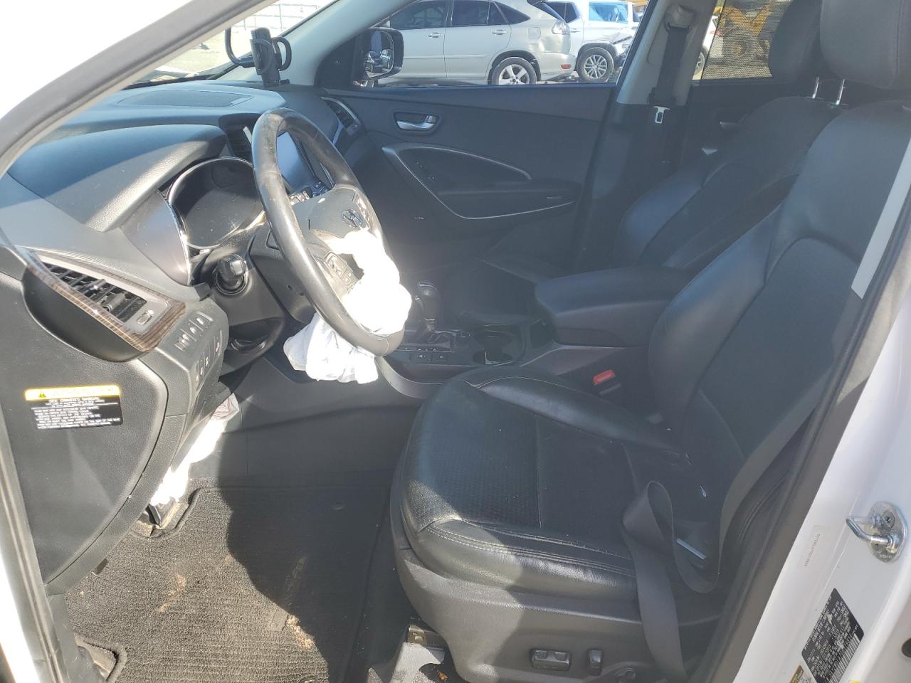 2016 Hyundai Santa Fe VIN 5XYZWDLA7GG319854 Copart auction photo, front end damage thumbnail 7