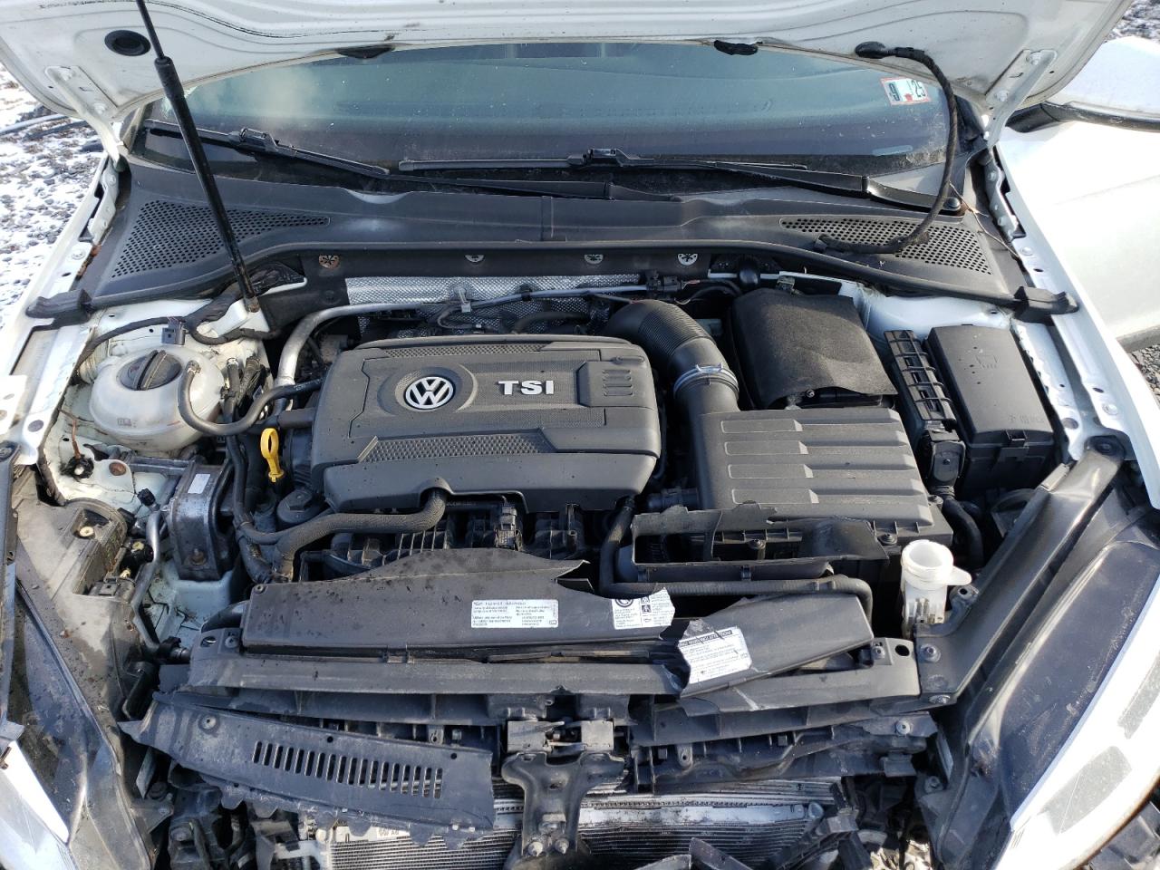 2017 Volkswagen Golf VIN 3VWH17AU2HM521303 Copart auction photo, front end damage thumbnail 12