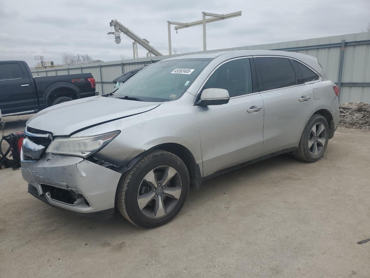 2014 Acura MDX VIN 5FRYD4H20EB015366
