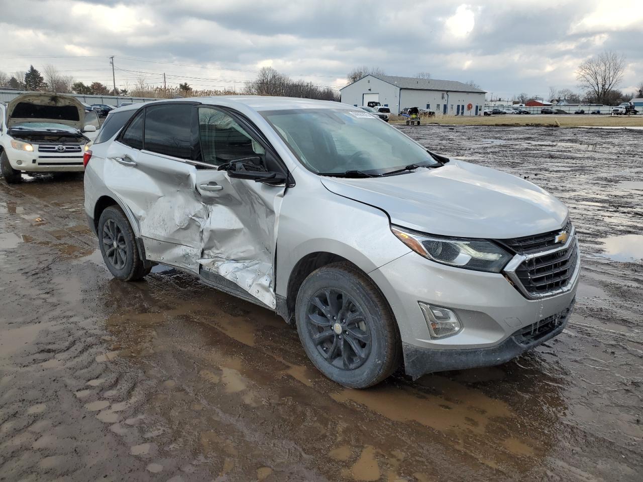 2018 Chevrolet Equinox VIN 2GNAXSEV9J6213013 Copart auction photo, all over damage thumbnail 4