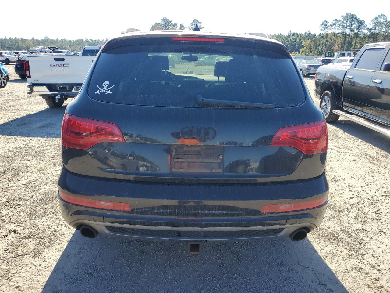 2013 Audi Q7 VIN WA1DGAFE1DD006436 Copart auction photo, front end damage thumbnail 6
