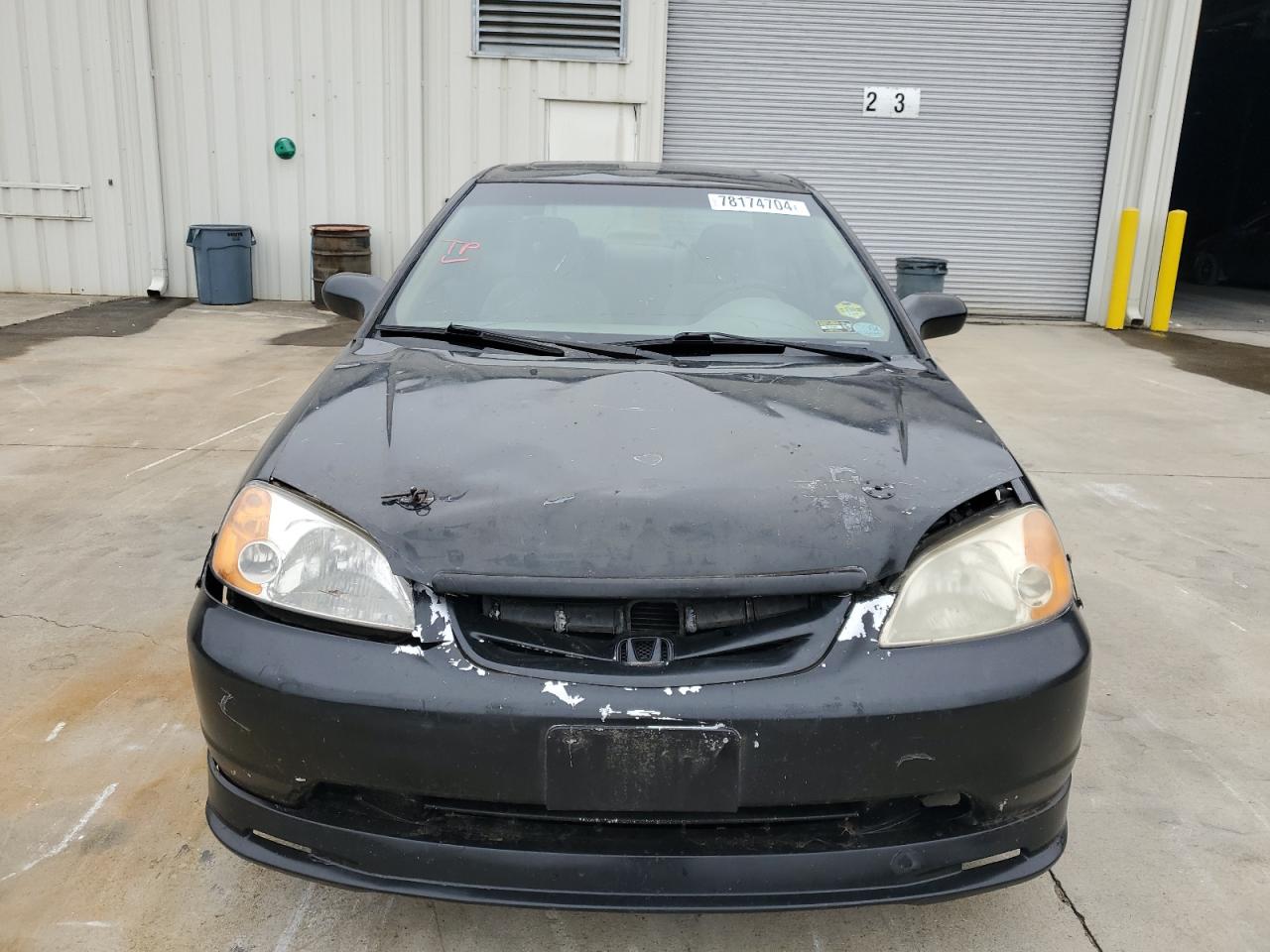 2002 Honda Civic VIN 1HGEM21912L012597 Copart auction photo, front end damage thumbnail 5