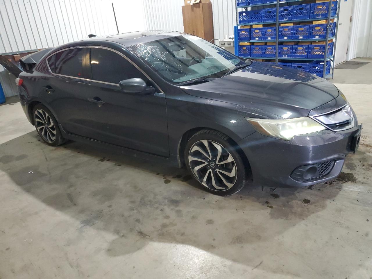 2016 Acura ILX VIN 19UDE2F88GA000717 Copart auction photo, rear end / minor dent/scratches damage thumbnail 4