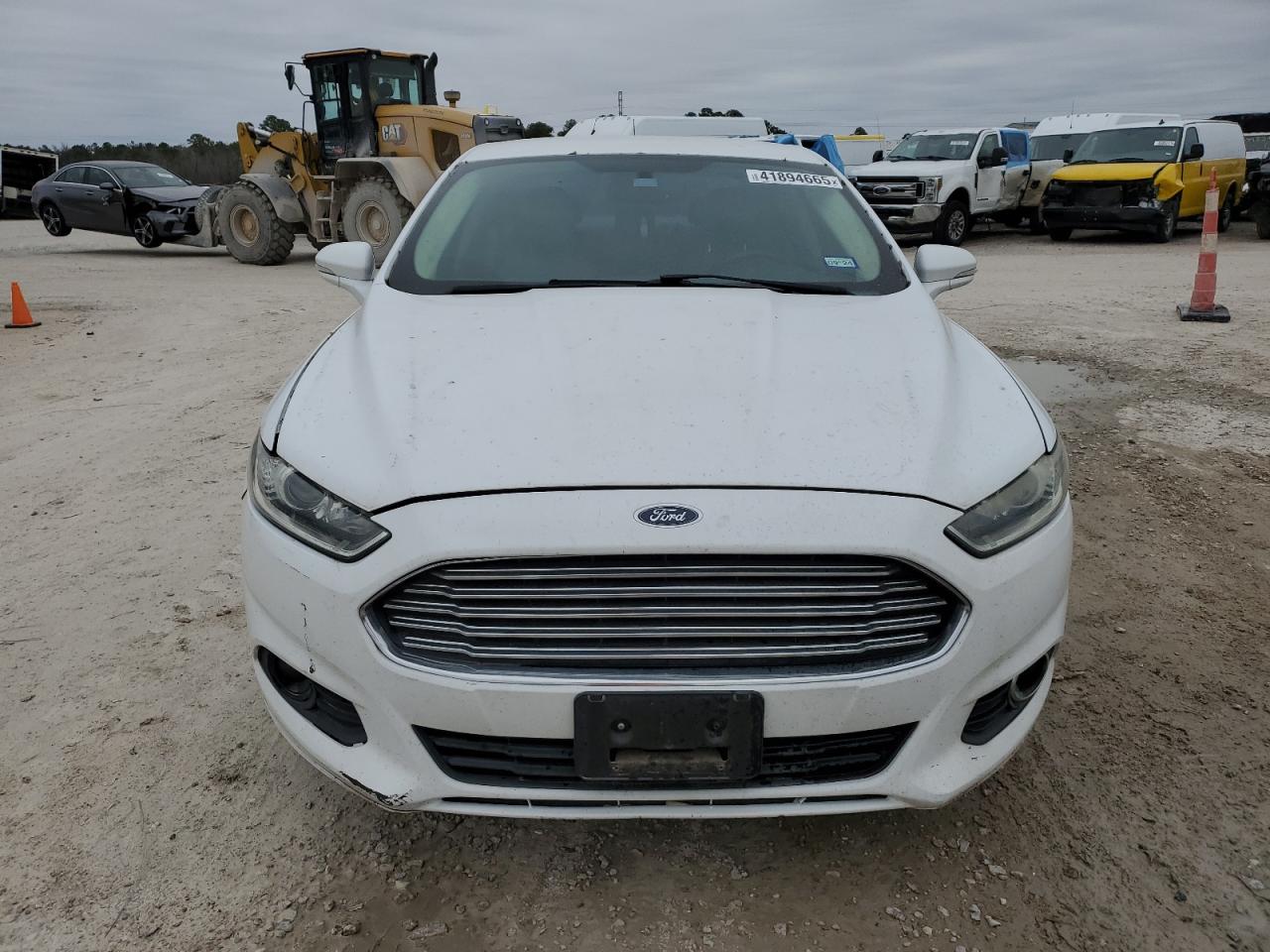 2014 Ford Fusion VIN 3FA6P0HD4ER166001 Copart auction photo, mechanical damage thumbnail 5