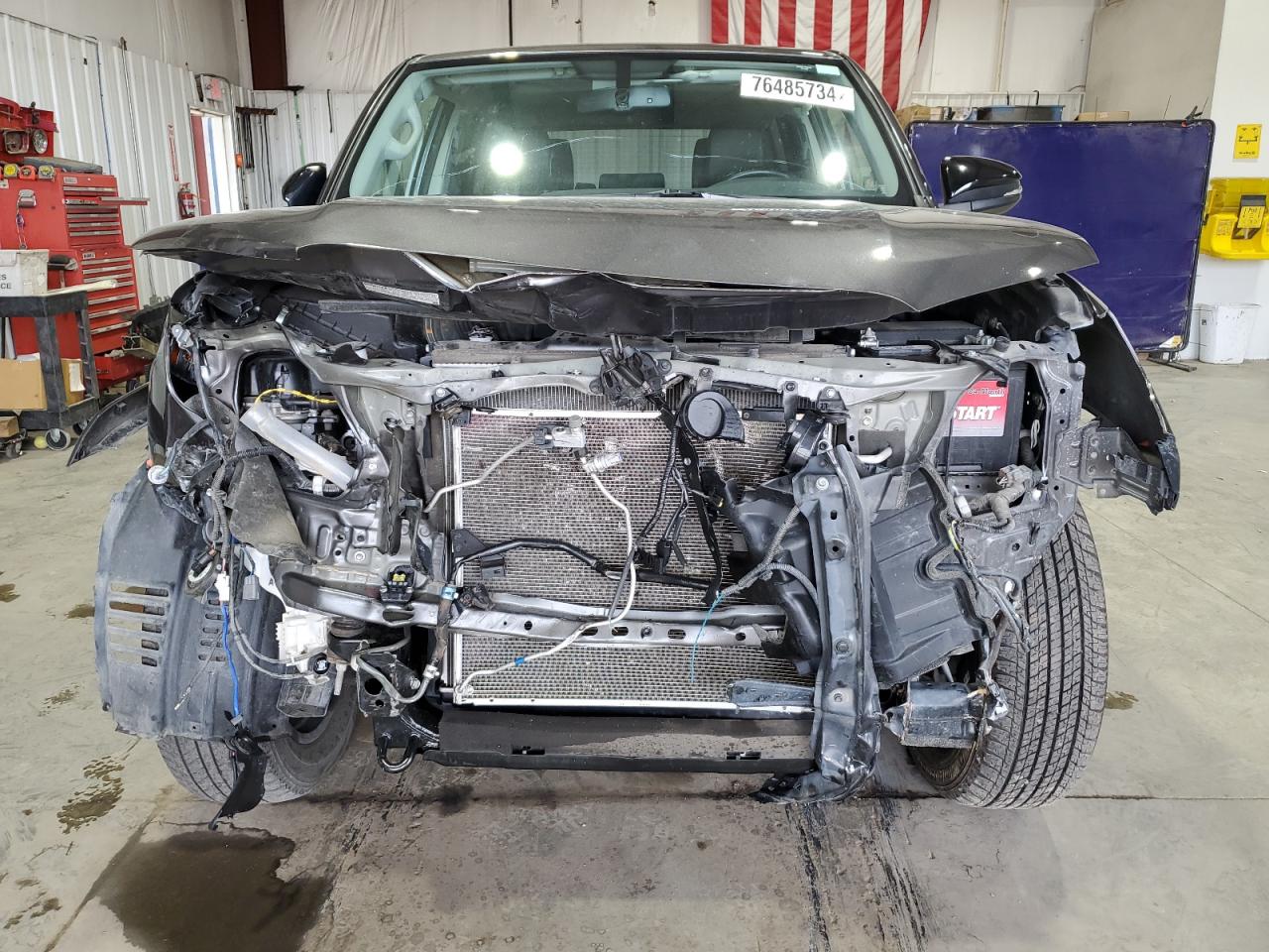 2019 Toyota 4Runner VIN JTEBU5JR2K5679097 Copart auction photo, front end damage thumbnail 5