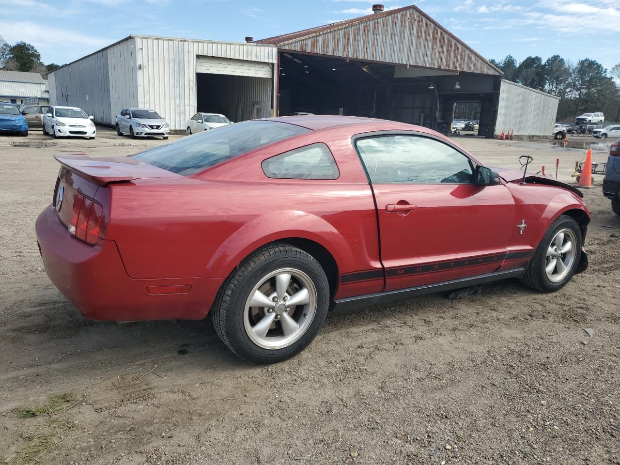 2008 Ford Mustang VIN 1ZVHT80N985180434 Copart auction photo, front end damage thumbnail 3