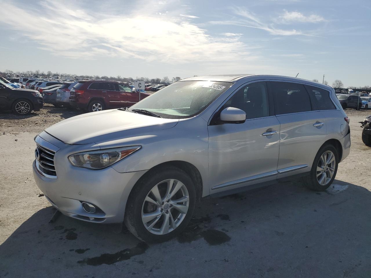 2013 Infiniti JX VIN 5N1AL0MM5DC301162 - Copart auction photo