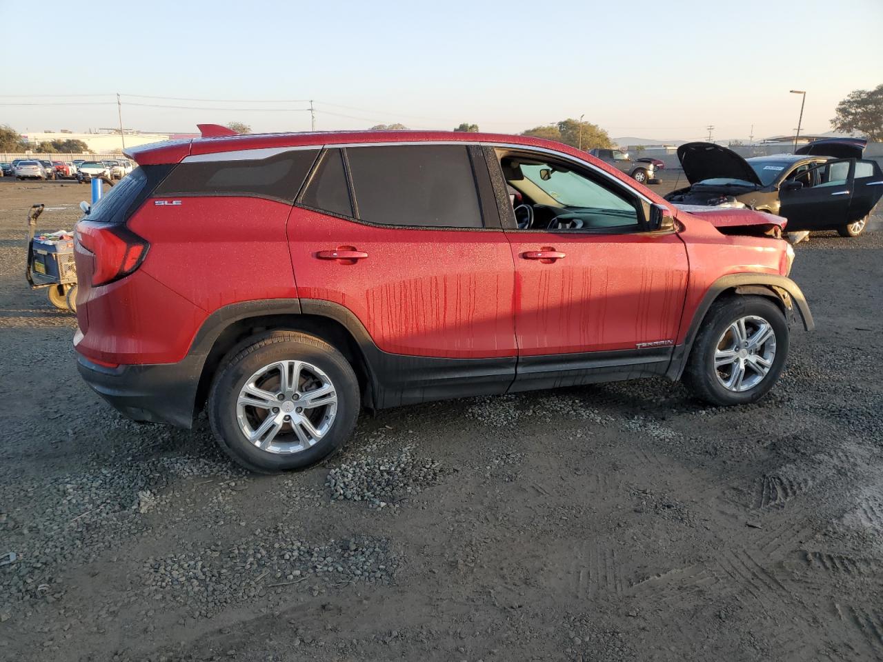 2018 GMC Terrain VIN 3GKALMEV4JL274088 Copart auction photo, front end damage thumbnail 3