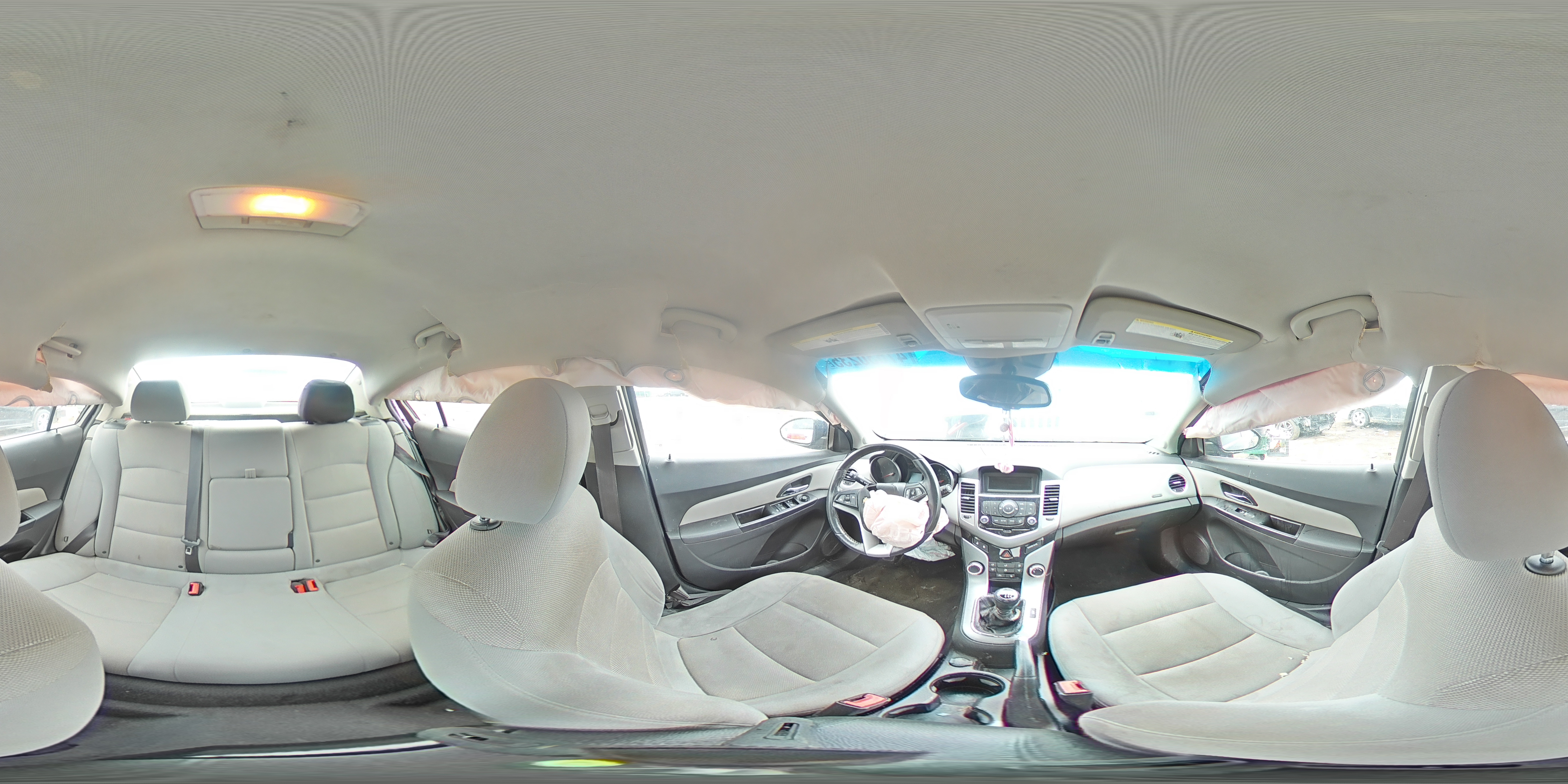 2012 Chevrolet Cruze VIN 1G1PL5SC5C7384047 Copart auction photo, front end / undercarriage damage thumbnail 13