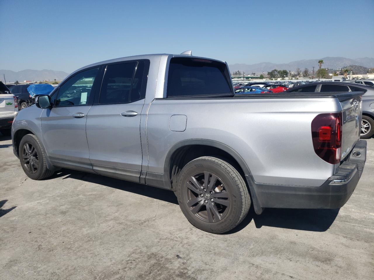 2018 Honda Ridgeline VIN 5FPYK2F16JB003388 Copart auction photo, vandalism damage thumbnail 2