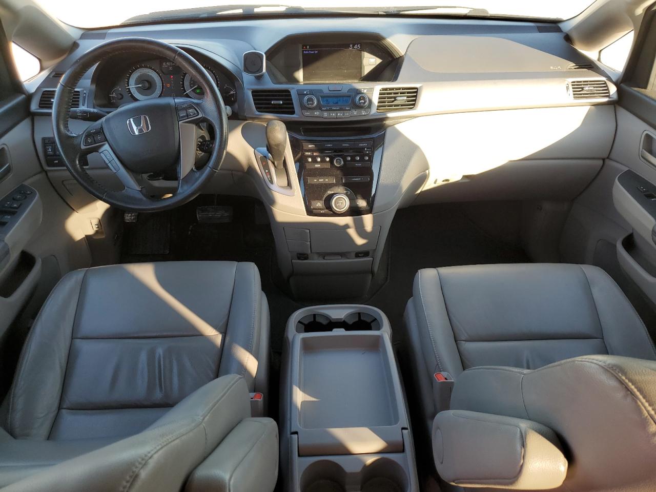 2012 Honda Odyssey VIN 5FNRL5H62CB129626 Copart auction photo, side damage thumbnail 8
