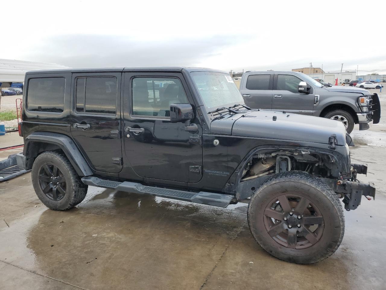 2014 Jeep Wrangler VIN 1C4HJWEG3EL278244 Copart auction photo, front end damage thumbnail 4