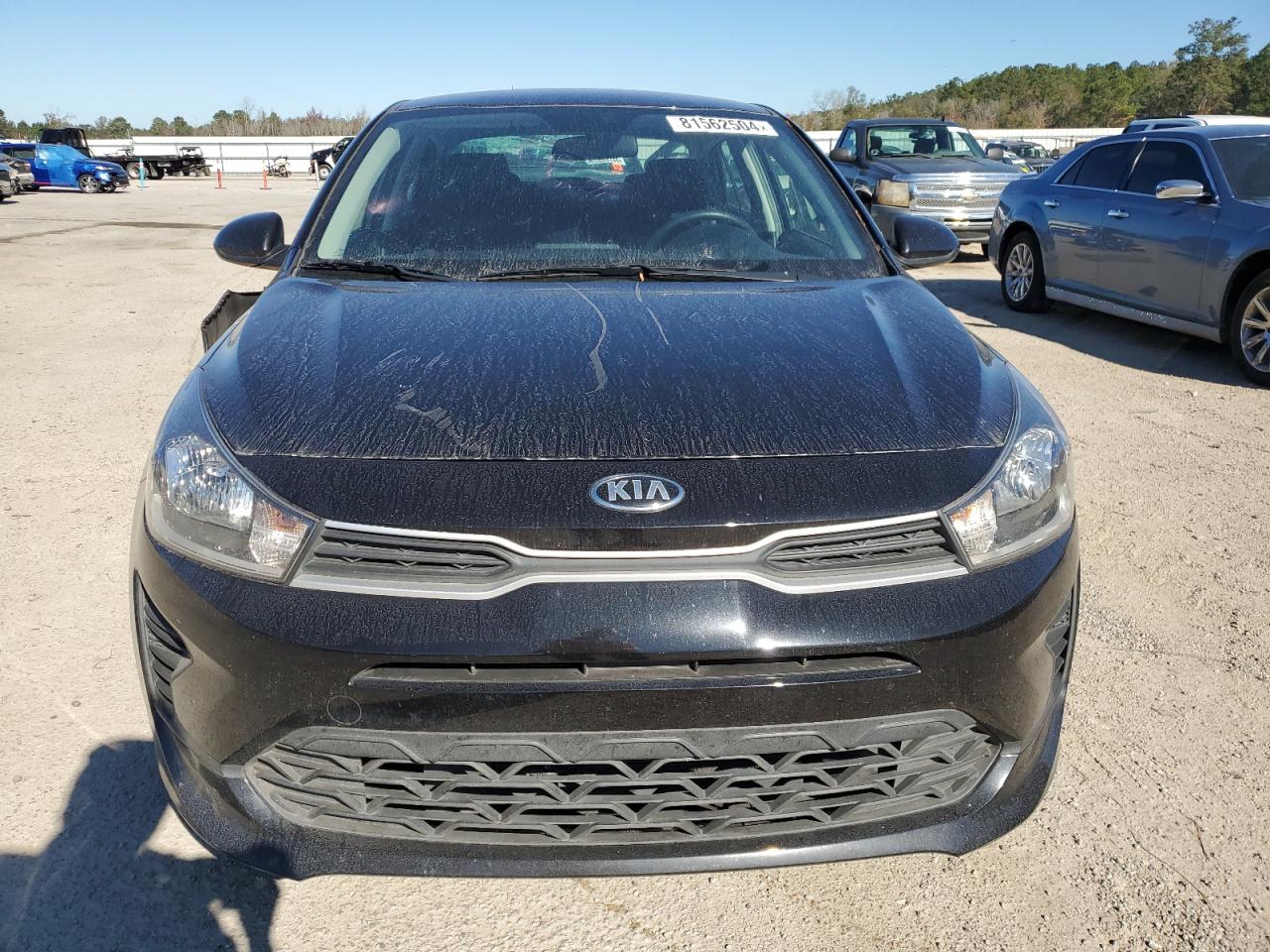 2021 KIA Rio VIN 3KPA24ADXME403228 Copart auction photo, rear end damage thumbnail 5