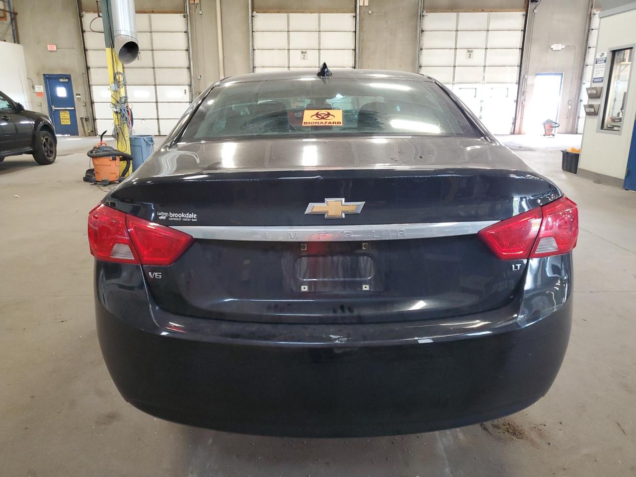 2017 Chevrolet Impala VIN 1G1105S35HU193526 Copart auction photo, front end damage thumbnail 6