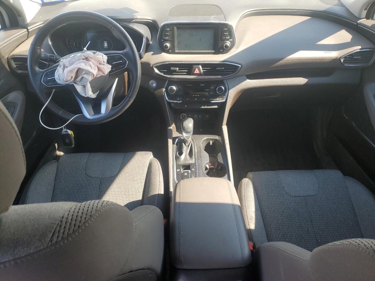 2020 Hyundai Santa Fe VIN 5NMS33AD1LH170455 Copart auction photo, front end / rear end damage thumbnail 8