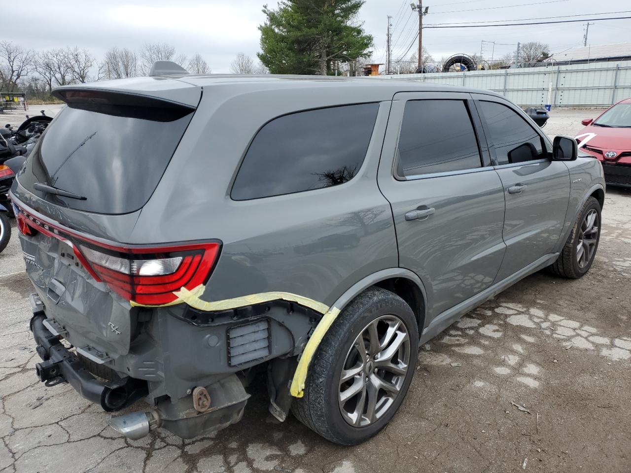 2021 Dodge Durango VIN 1C4SDJCT6MC521818 Copart auction photo, rear end damage thumbnail 3