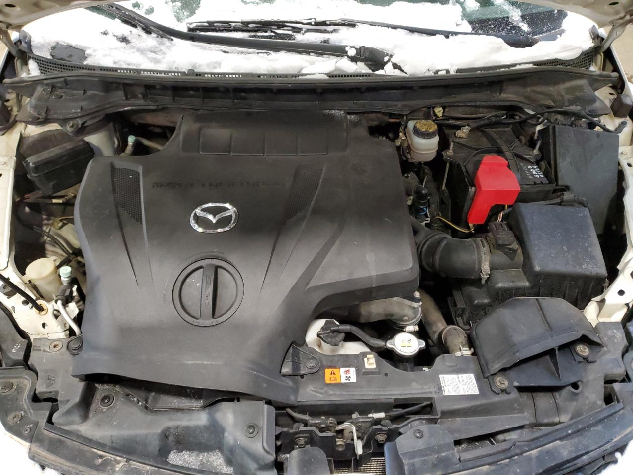 2010 Mazda CX-7 VIN JM3ER4W34A0343309 Copart auction photo, mechanical / front end damage thumbnail 12
