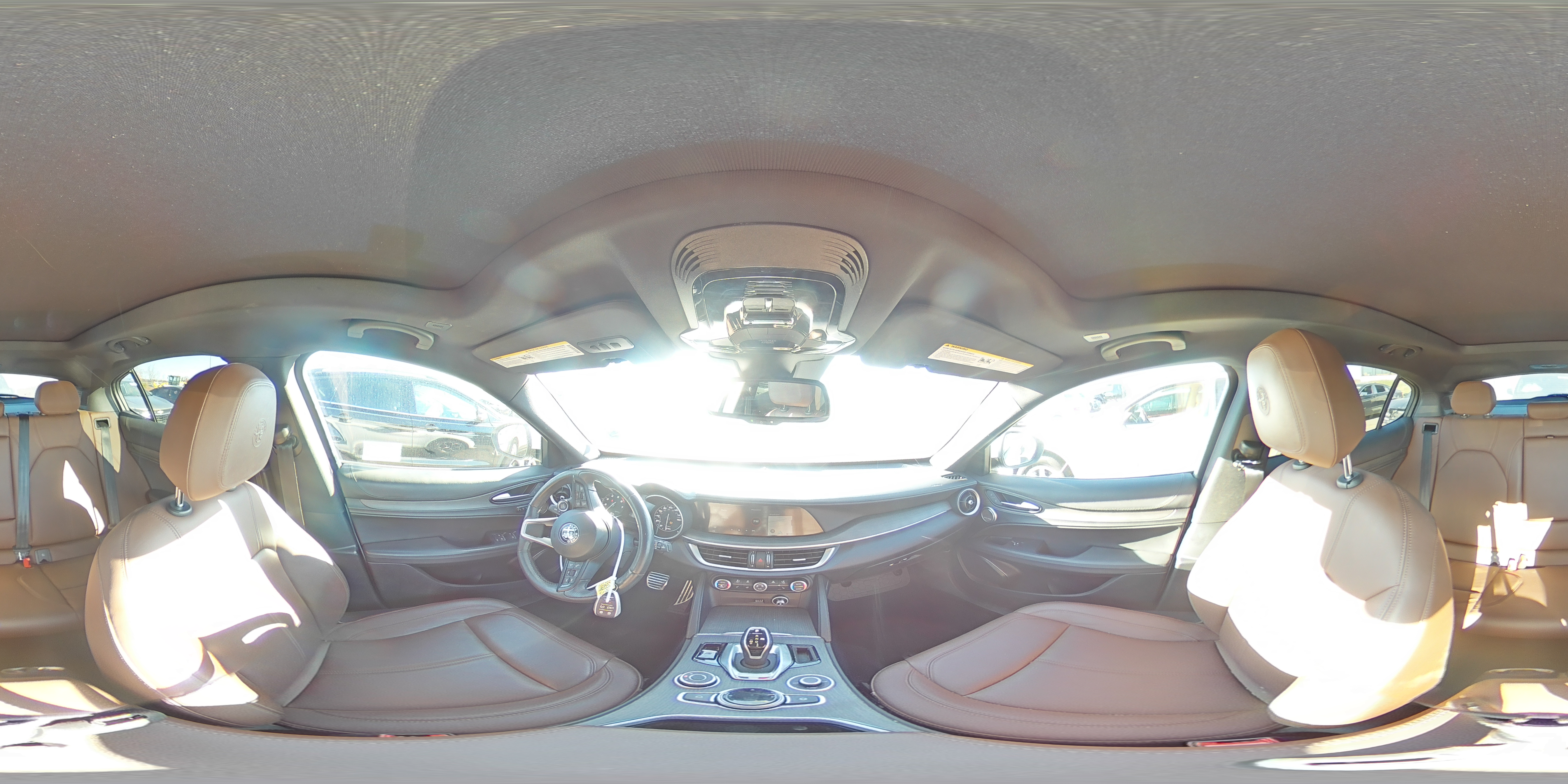 2022 Alfa Romeo Stelvio VIN ZASPAKBNXN7D26569 Copart auction photo, front end / side damage thumbnail 15