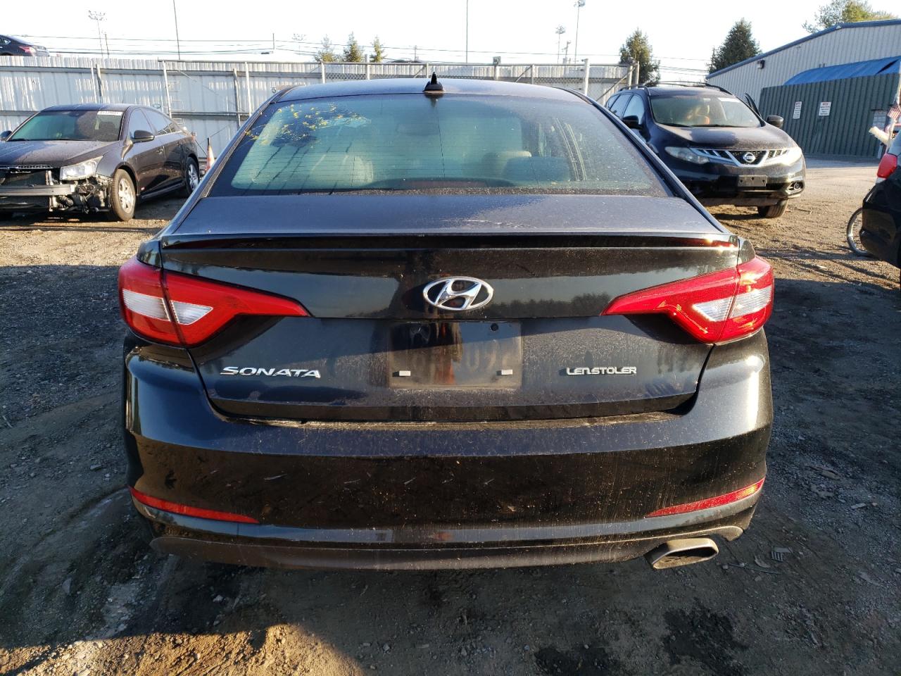 2015 Hyundai Sonata VIN 5NPE24AF3FH009717 Copart auction photo, mechanical / minor dent/scratches damage thumbnail 6