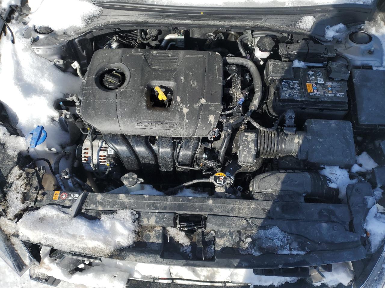 2024 KIA Forte VIN 3KPF24AD3RE829341 Copart auction photo, front end / side damage thumbnail 11