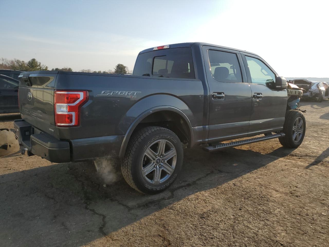2019 Ford F-150 VIN 1FTEW1E40KKF21250 Copart auction photo, front end damage thumbnail 3