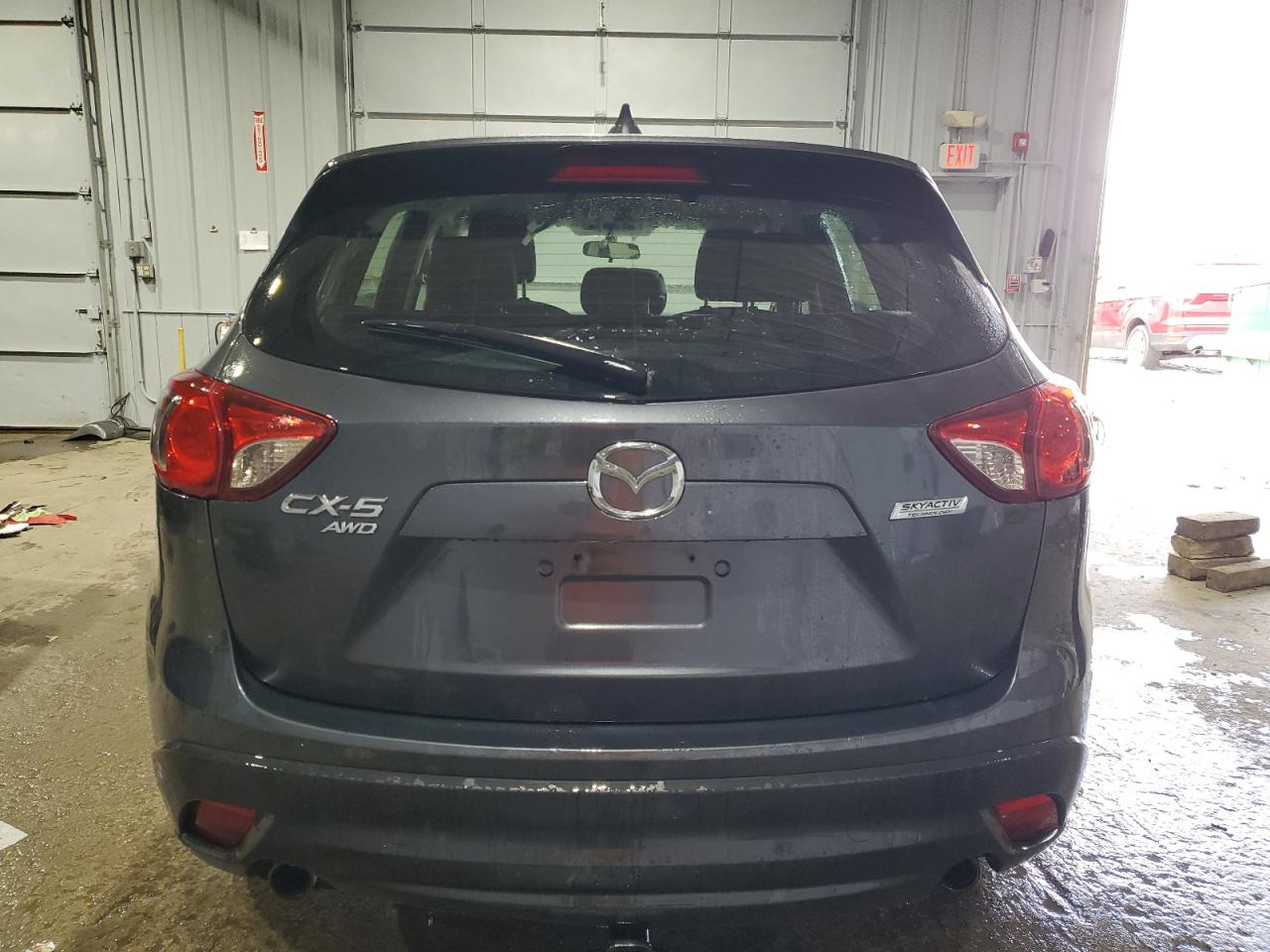2015 Mazda CX-5 VIN JM3KE4BY0F0513835 Copart auction photo, front end / vandalism damage thumbnail 6
