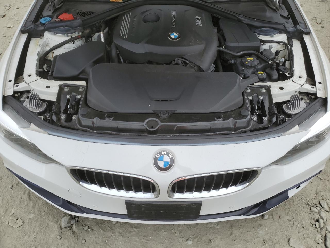 2018 BMW 4er VIN WBA4J3C51JBG94825 Copart auction photo, rear end damage thumbnail 11