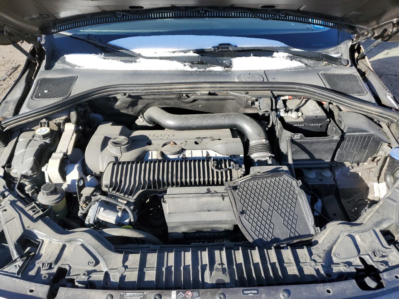 2015 Volvo V60 VIN YV4612HKXF1000564 Copart auction photo, side / rear end damage thumbnail 11