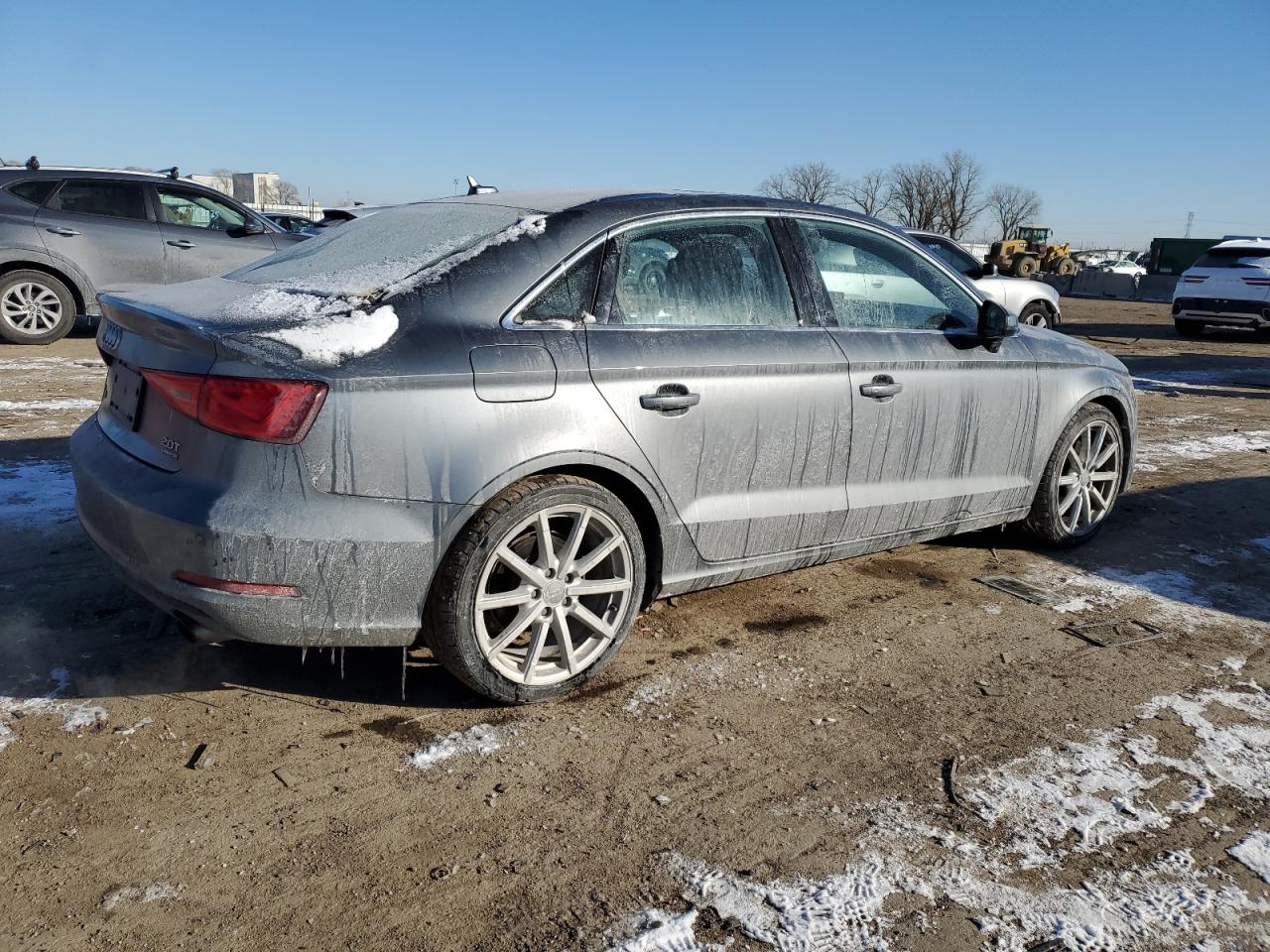 2016 Audi A3 VIN WAUE8GFF9G1041280 Copart auction photo, side damage thumbnail 3