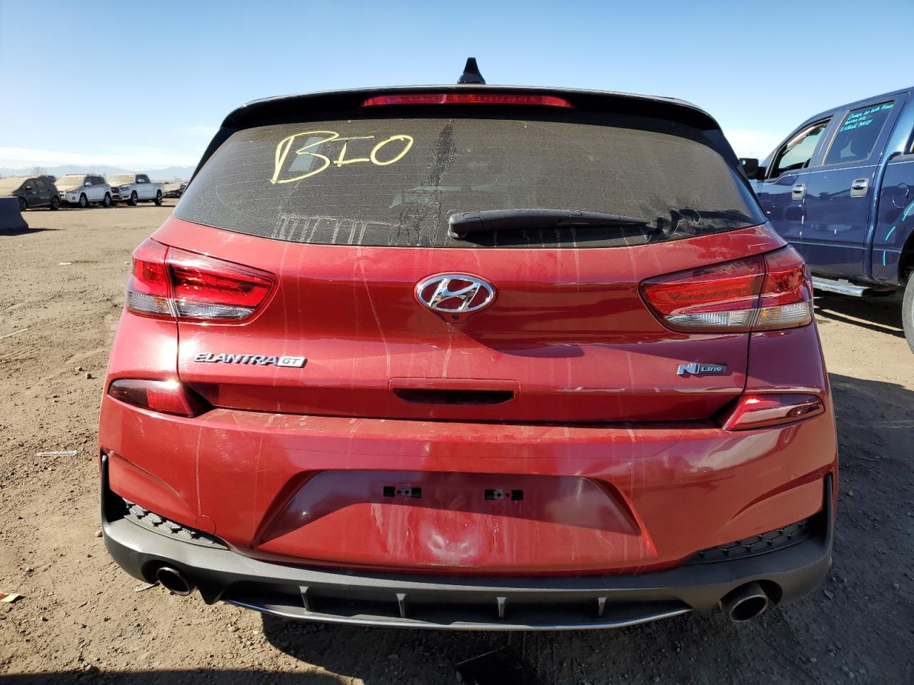 2020 Hyundai Elantra VIN KMHH55LC2LU139238 Copart auction photo, front end damage thumbnail 6