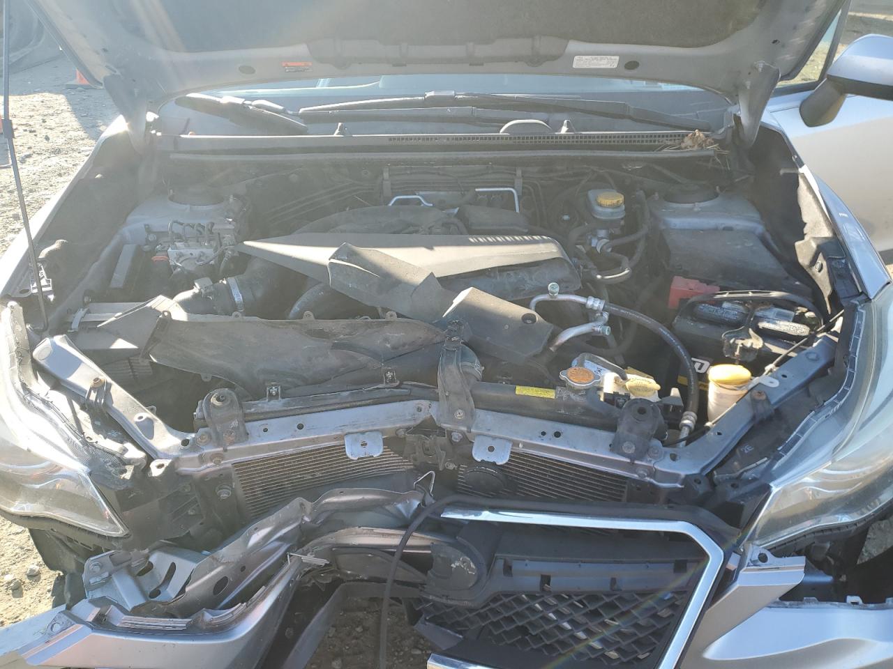 2017 Subaru XV VIN JF2GPADCXH8222208 Copart auction photo, front end damage thumbnail 11