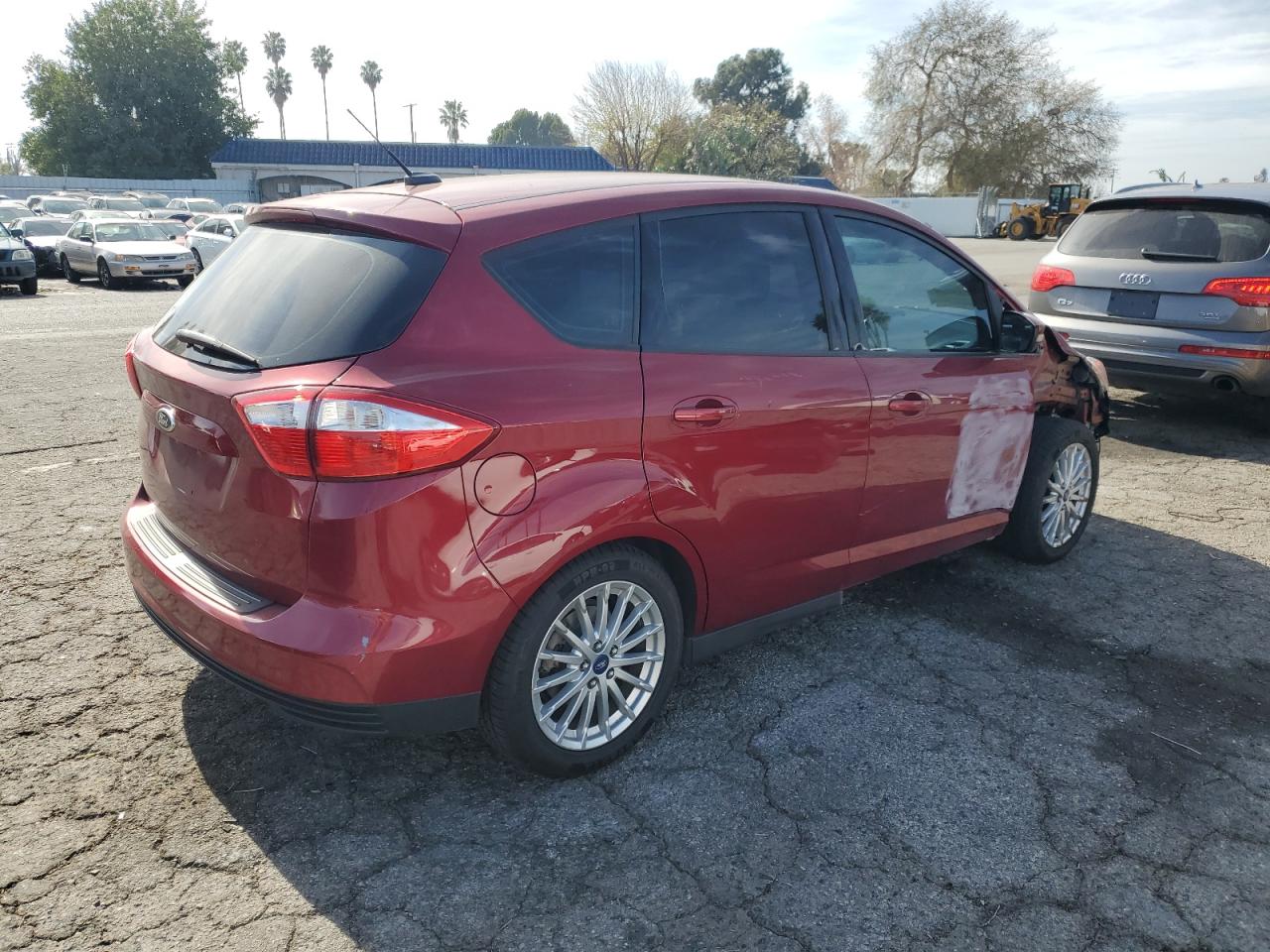 2013 Ford C-MAX VIN 1FADP5AU9DL509462 Copart auction photo, front end / minor dent/scratches damage thumbnail 3
