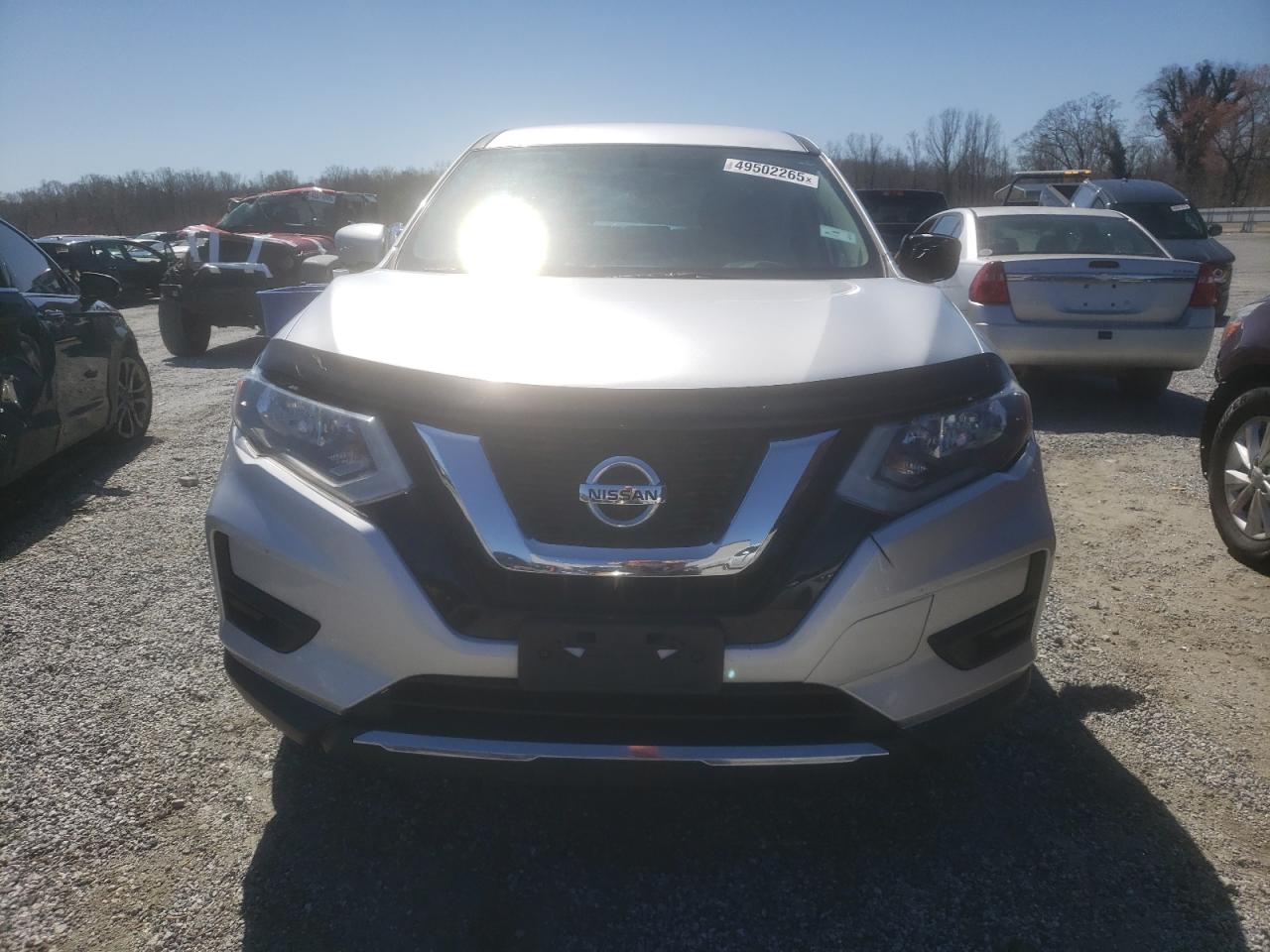 2017 Nissan Rogue VIN KNMAT2MV9HP509889 Copart auction photo, side / rear end damage thumbnail 5