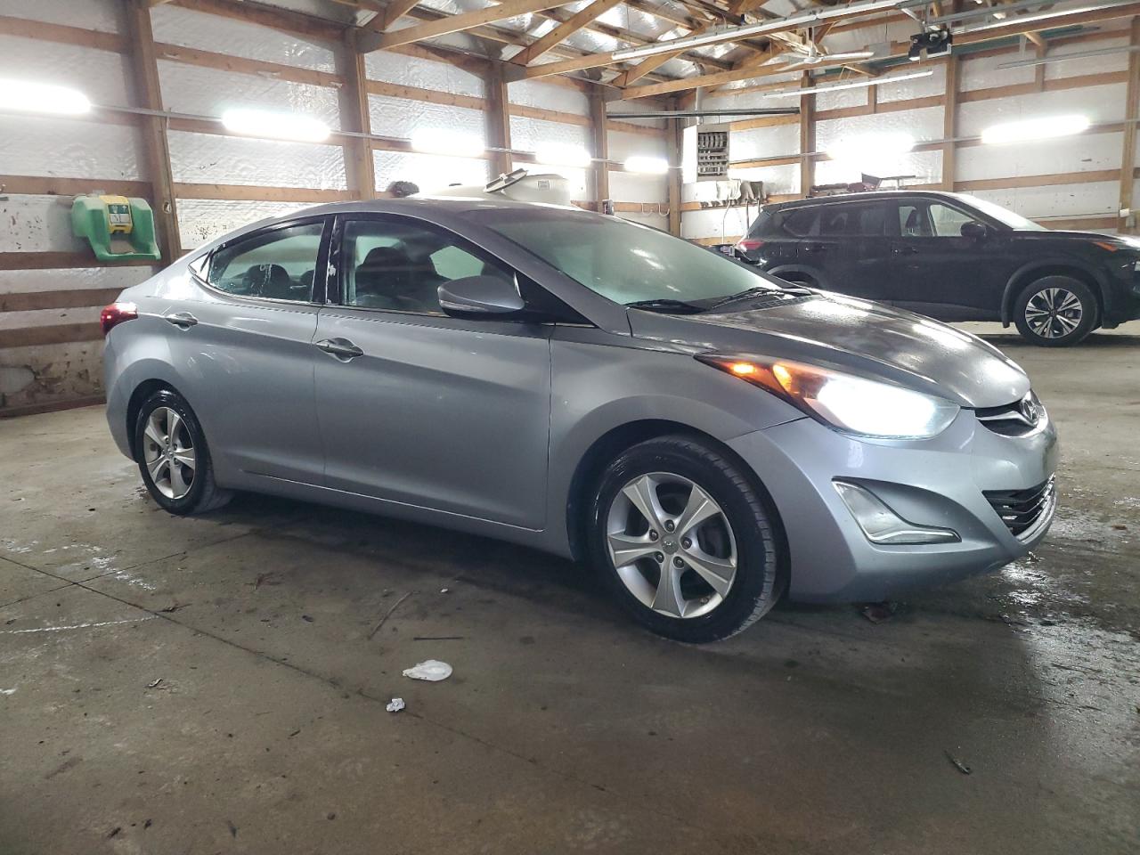 2016 Hyundai Elantra VIN 5NPDH4AE2GH672618 Copart auction photo, front end damage thumbnail 4