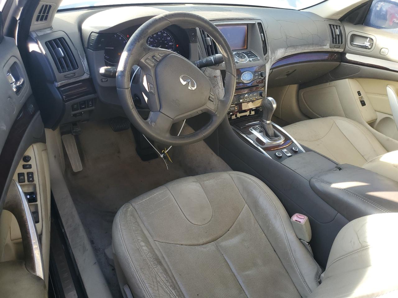 2010 Infiniti G VIN JN1CV6FE4AM351897 Copart auction photo, all over damage thumbnail 8